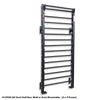 PB 1235H All Steel Stall Bars Wall Mounted Or Rack Mounted (2 X 3 Frame)