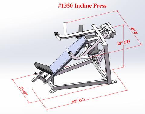 Image of PB 1350 Incline Press