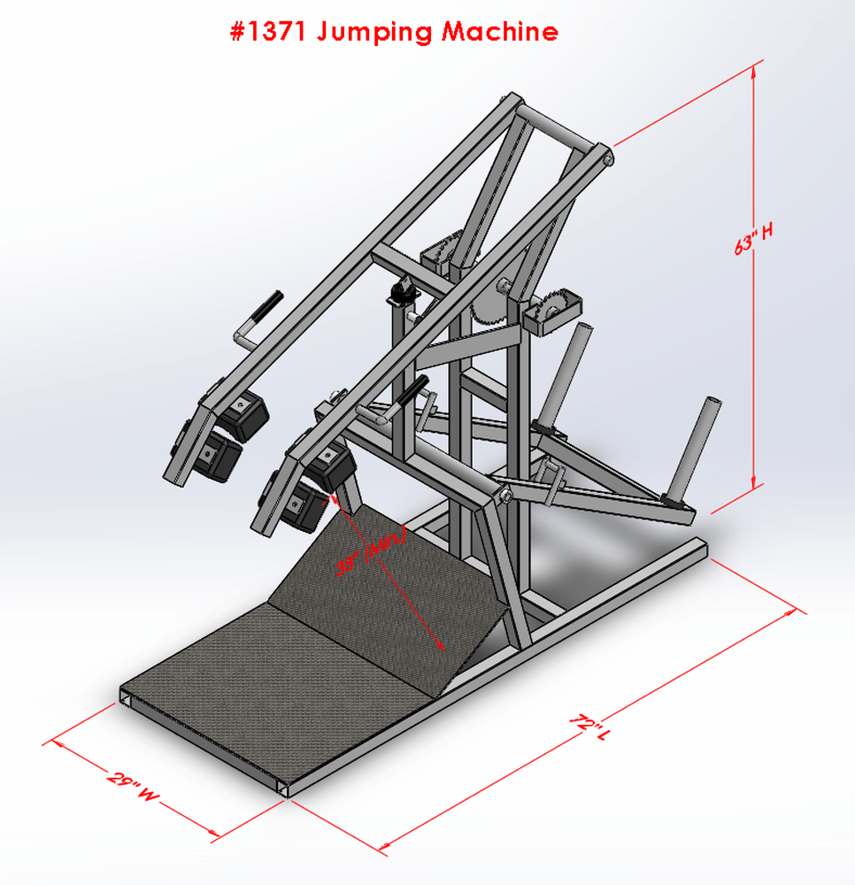 Quick Jump Machine PB 1371 Elite Power Jump Machine – Unofive