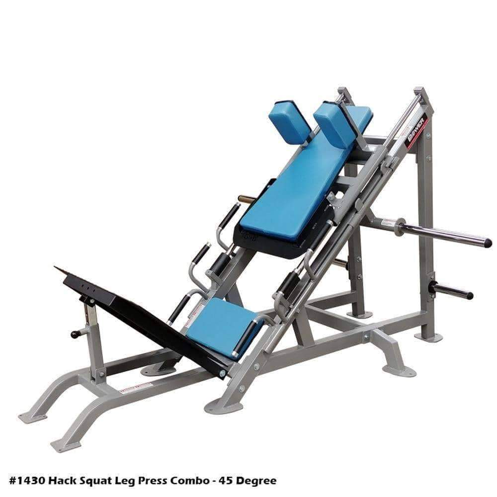 PB 1430  Hack Squat Leg Press Combo