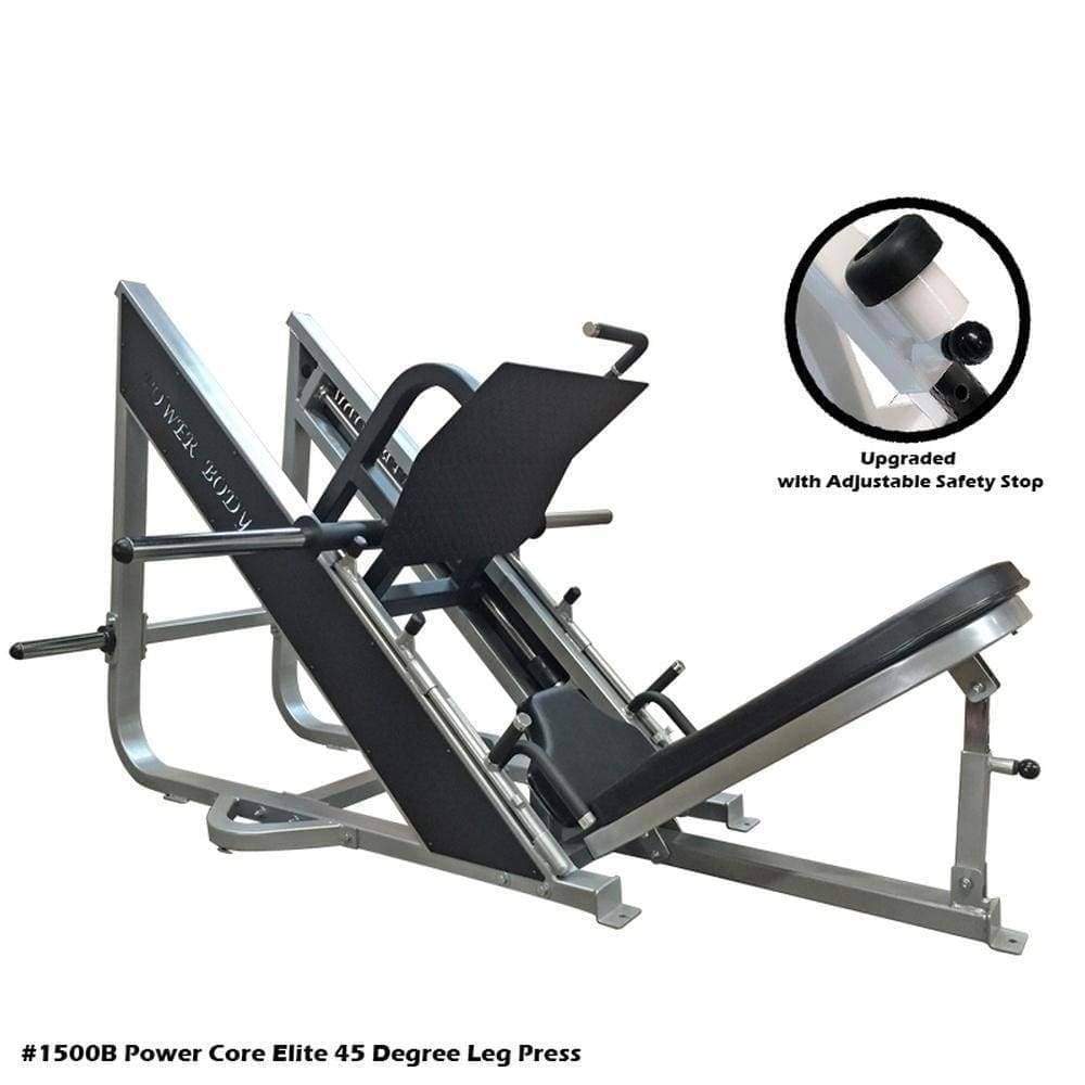 PB 1500B Power Core Elite 45 Degree Leg Press