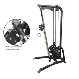 PB 1643 Plate Loaded Adjustable Single Pulley