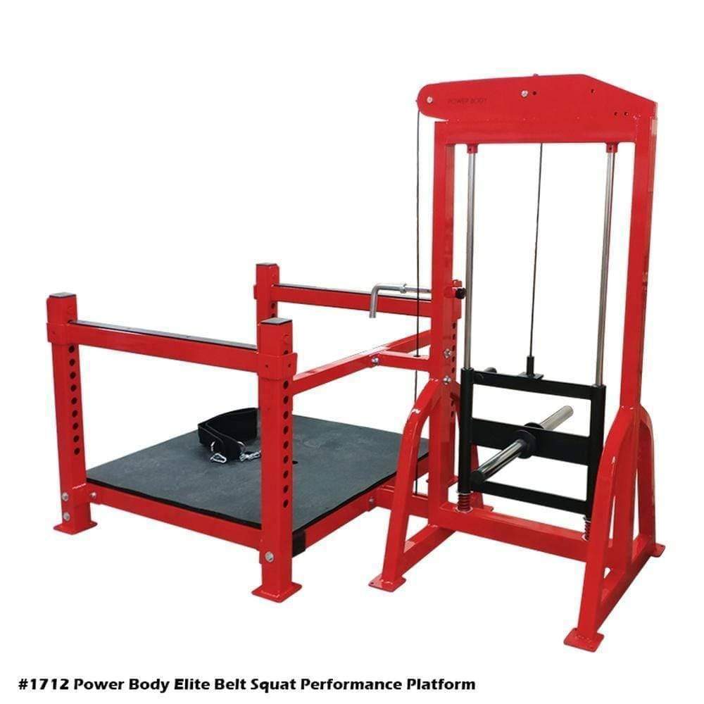 PB 1712 PB Elite Belt Squat Performance Platform