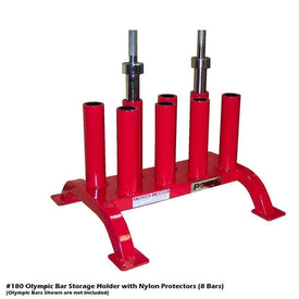 PB 180 Olympic Bar Holder With Nylon Protectors