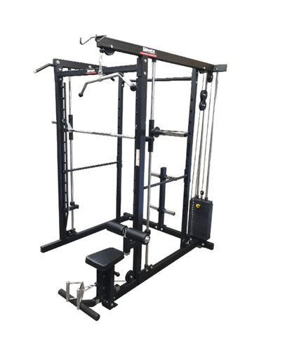 Image of PB 1831 Smith Machine Full Rack With With Hi Lat/Low Row Combo