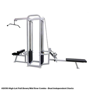 PB 2030 High Lat Pull Down And Mid Row Combo Independent 2 Stacks