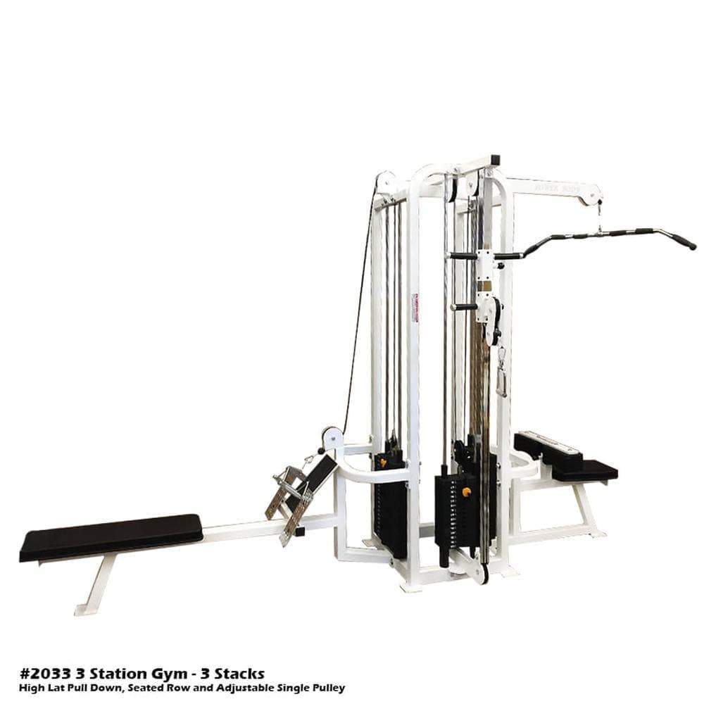 PB 2033 3 Station Gym (3 Stacks)