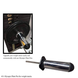 PB 31 Olympic Plate Weight Stack Upgrade Pin