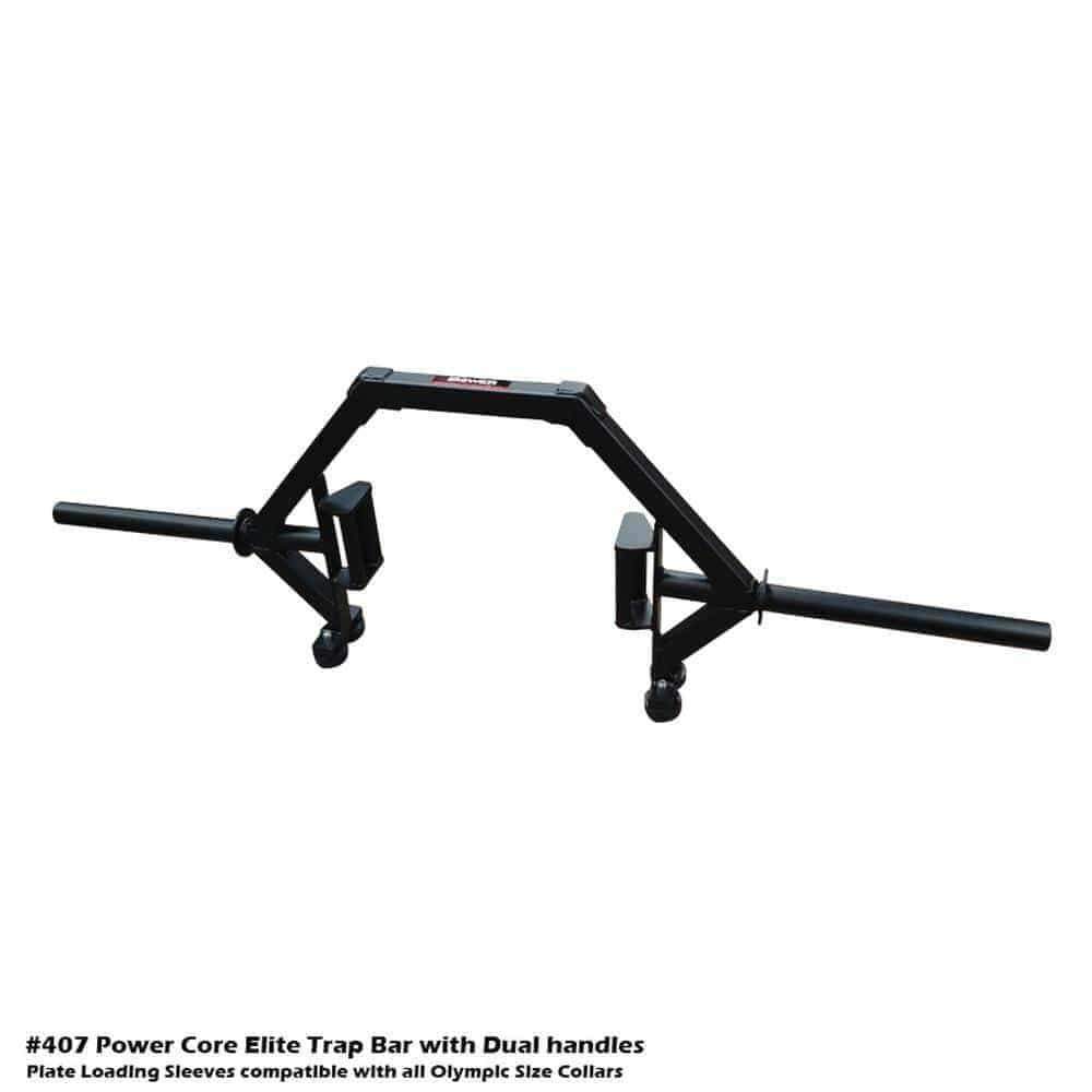 PB 407 Power Core Elite Open Trap Bar With Dual Handles