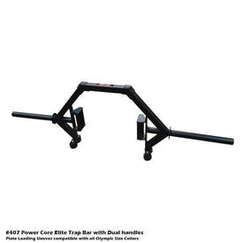 PB 407 Power Core Elite Open Trap Bar With Dual Handles