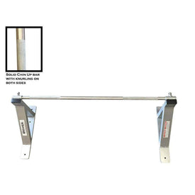 PB 504 Straight Wall Mounted Chin Up With Knurling