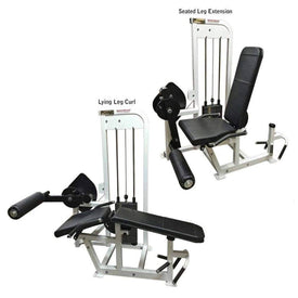 PB 5150 Selectorized Seated Leg Extension Prone Leg Curl Combo