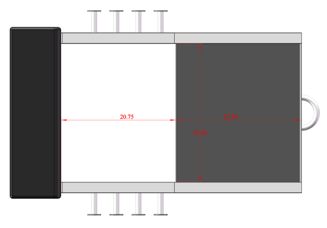 PB 550 Hip Thrust Bench