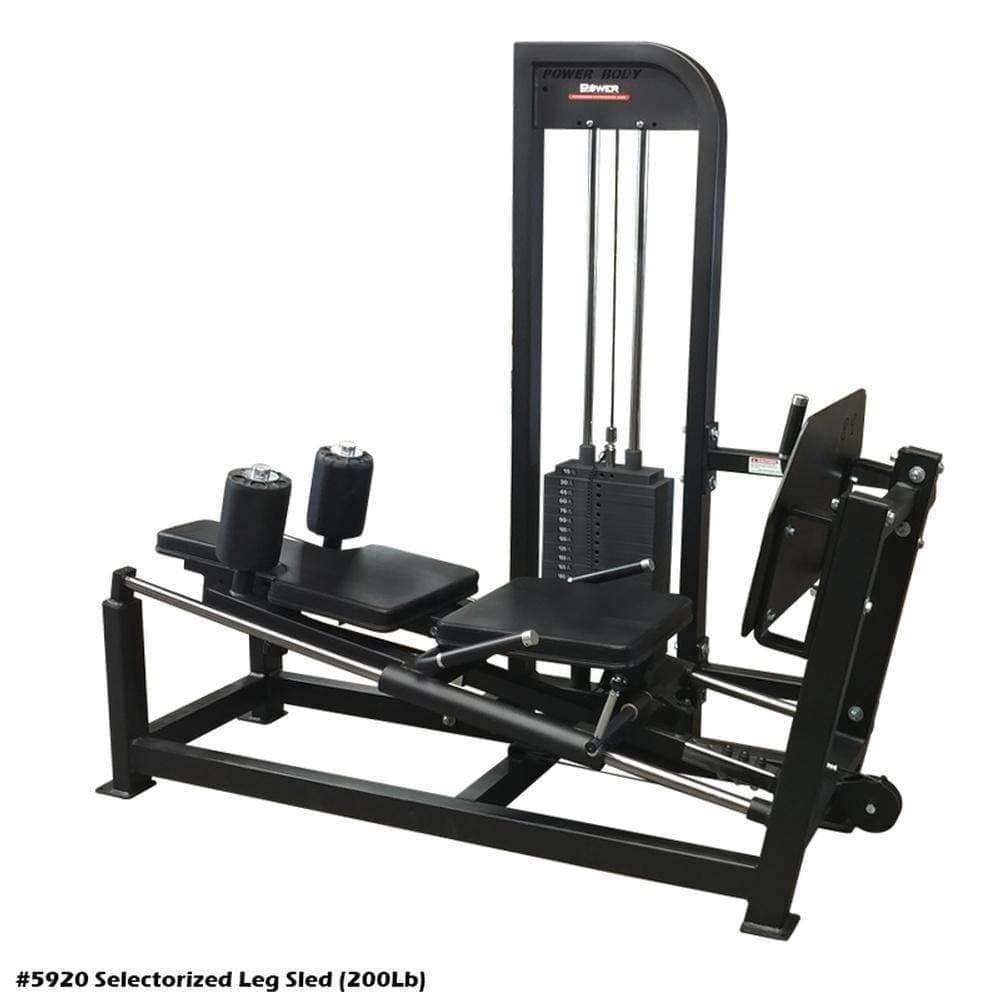 PB 5920 Selectorized Leg Sled