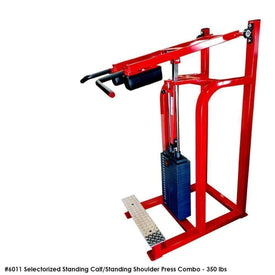 PB 6011 Standing Calf Shoulder Press Combo