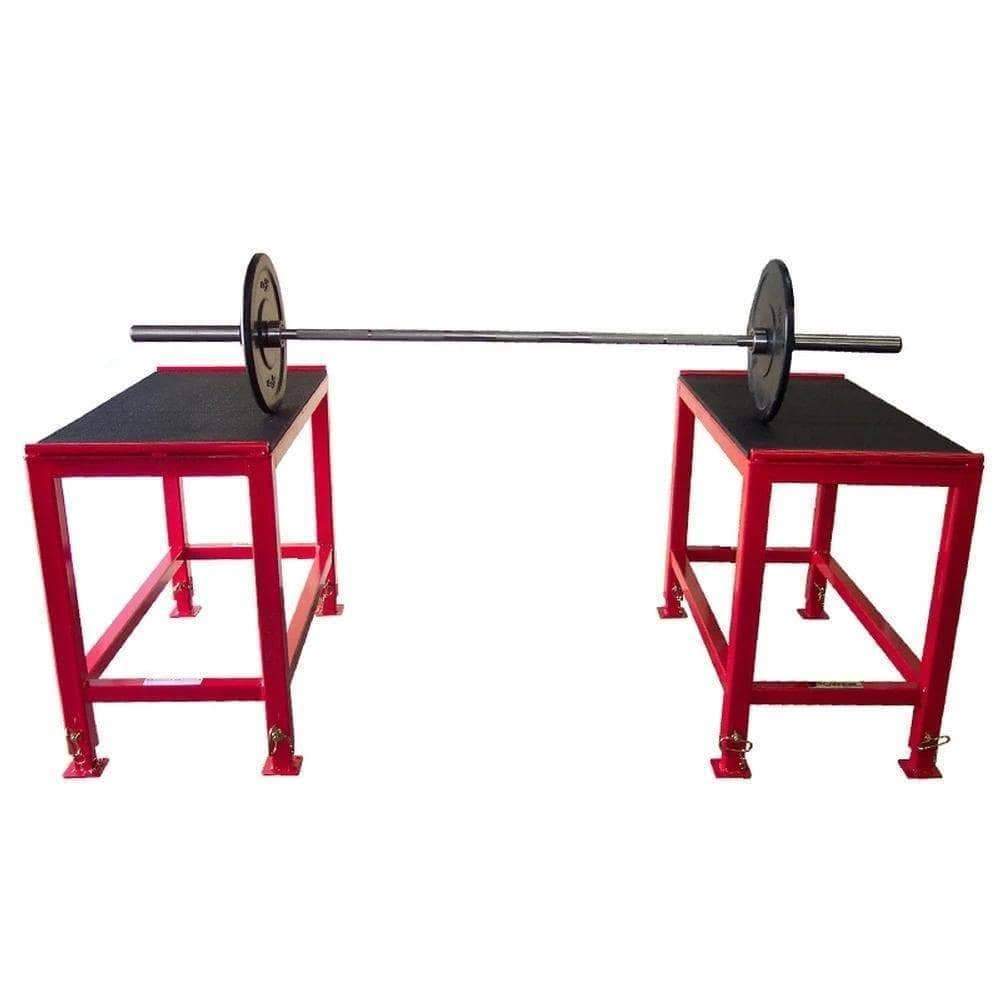 PB 813 Power Core Elite Adjustable Height Jerk Blocks