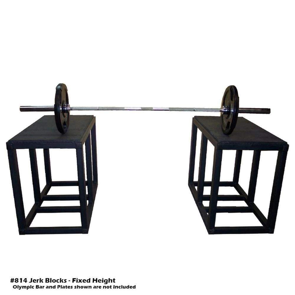 PB 814 Jerk Blocks - Fixed Height
