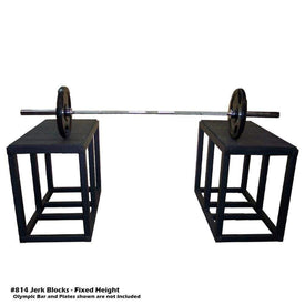 PB 814 Jerk Blocks - Fixed Height