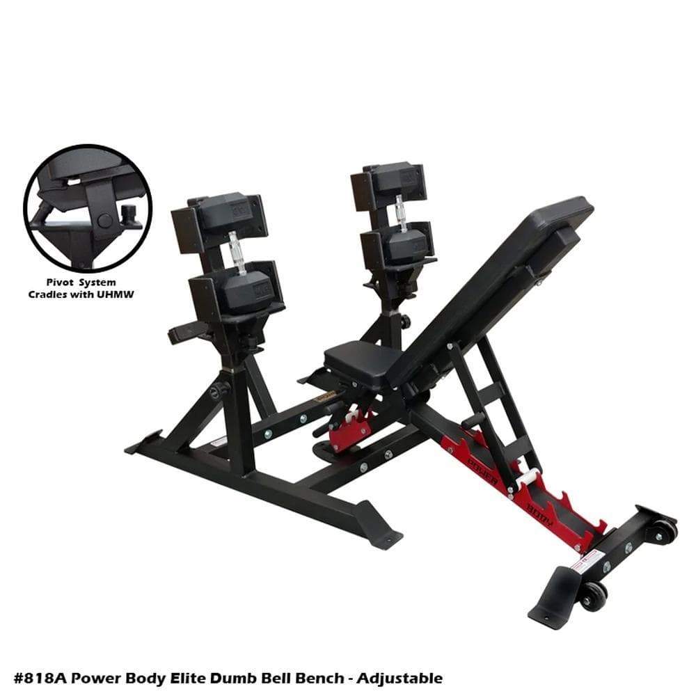 PB 818A PB Elite Dumbbell Bench
