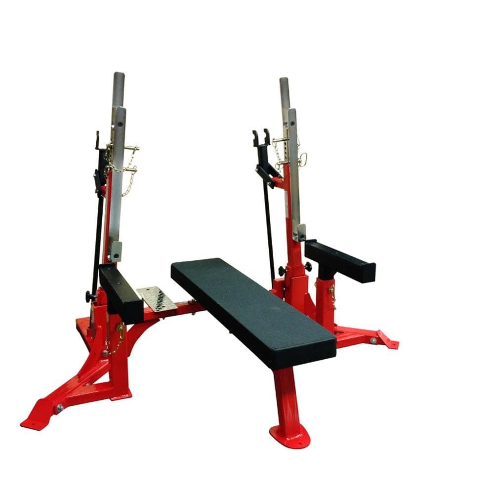 PB 819BSA Xt Squat Rack With Bench - Ultimate Version