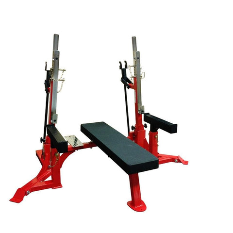 Image of PB 819BSA Xt Squat Rack With Bench - Ultimate Version