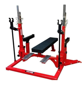 PB 819BSA Xt Squat Rack With Bench - Ultimate Version