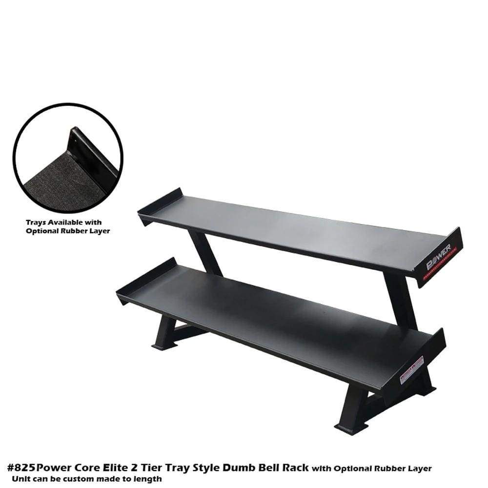 PB 825 PB Elite 2 Tier Tray Style Dumbbell Rack