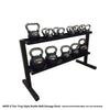 PB 835 2 Tier Tray Style Kettle Bell Storage Rack