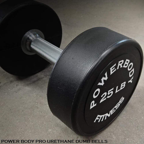 Image of PB PU3 Pro CPU Urethane Dumbbells Complete Set (5lb to 100lb in 5lb increments)