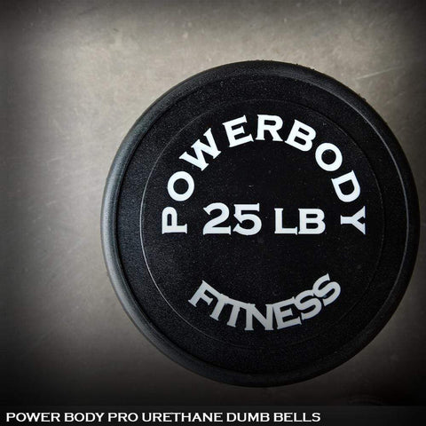 Image of PB PU3 Pro CPU Urethane Dumbbells Complete Set (5lb to 100lb in 5lb increments)