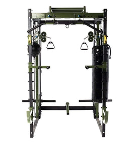 T103 Crossfit and Boxing Cage with Functional Trainer and Power Rack Combo