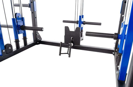 T105 Power Rack with Lever Arms and Plate Loaded Functional Trainer with High Lat Low Row Combo