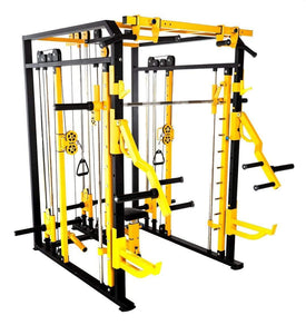 T106 Smith Machine With Plate Loaded Functional Trainer and Lever Arms Combo