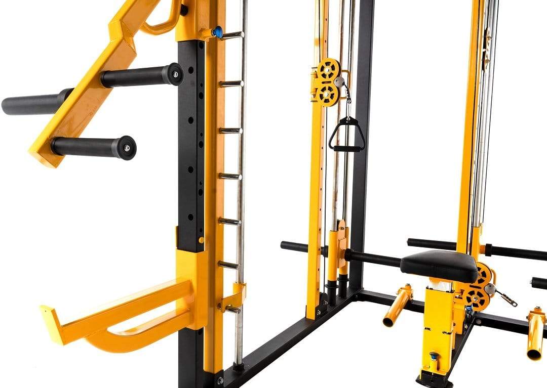 T106 Smith Machine With Plate Loaded Functional Trainer and Lever Arms Combo