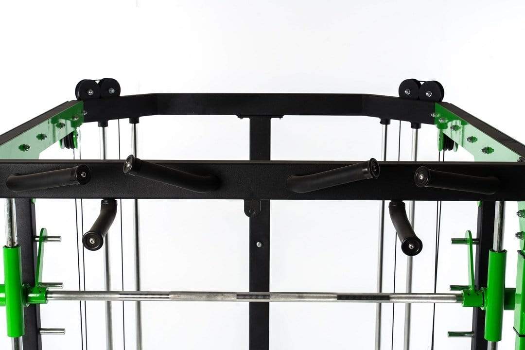 T107  Smith Machine Functional Trainer and Rack Combo