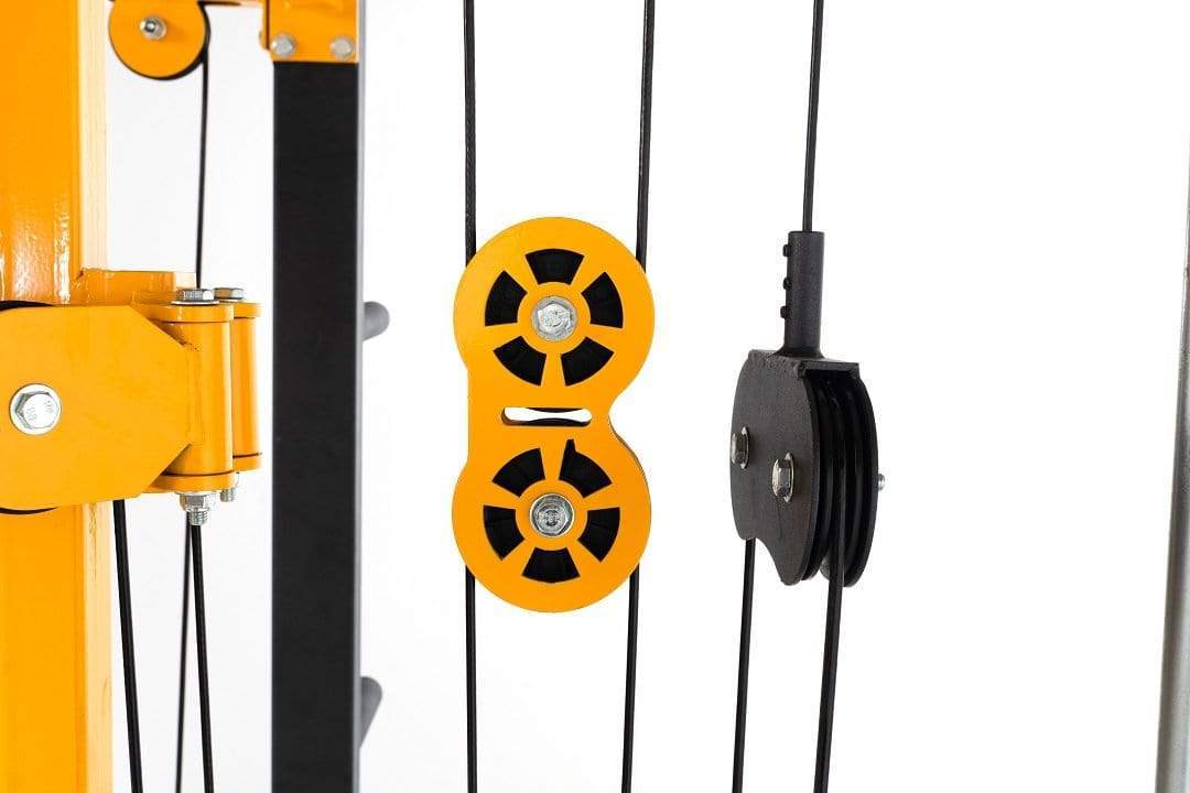 T108 Smith Machine and Upper Cross Cable system with Built-in Peck Deck and Low Row Cable