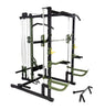 T109 Half Rack Smith Machine and High Lat and Low Row with Dip-Station