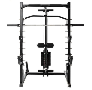 T301 Half Rack with Smith Machine and High/Low Lat Pull