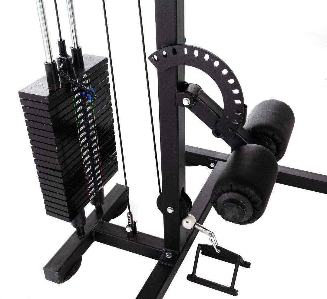 T301 Half Rack with Smith Machine and High/Low Lat Pull
