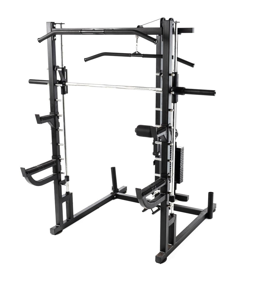 T301 Half Rack with Smith Machine and High/Low Lat Pull