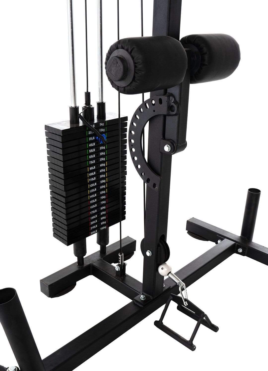 T301 Half Rack with Smith Machine and High/Low Lat Pull