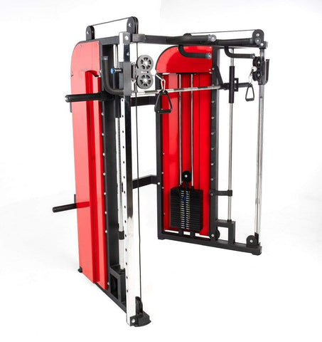 T303 Functional Trainer and Smith Machine Combo with Multiple Handle Pull-up Bar