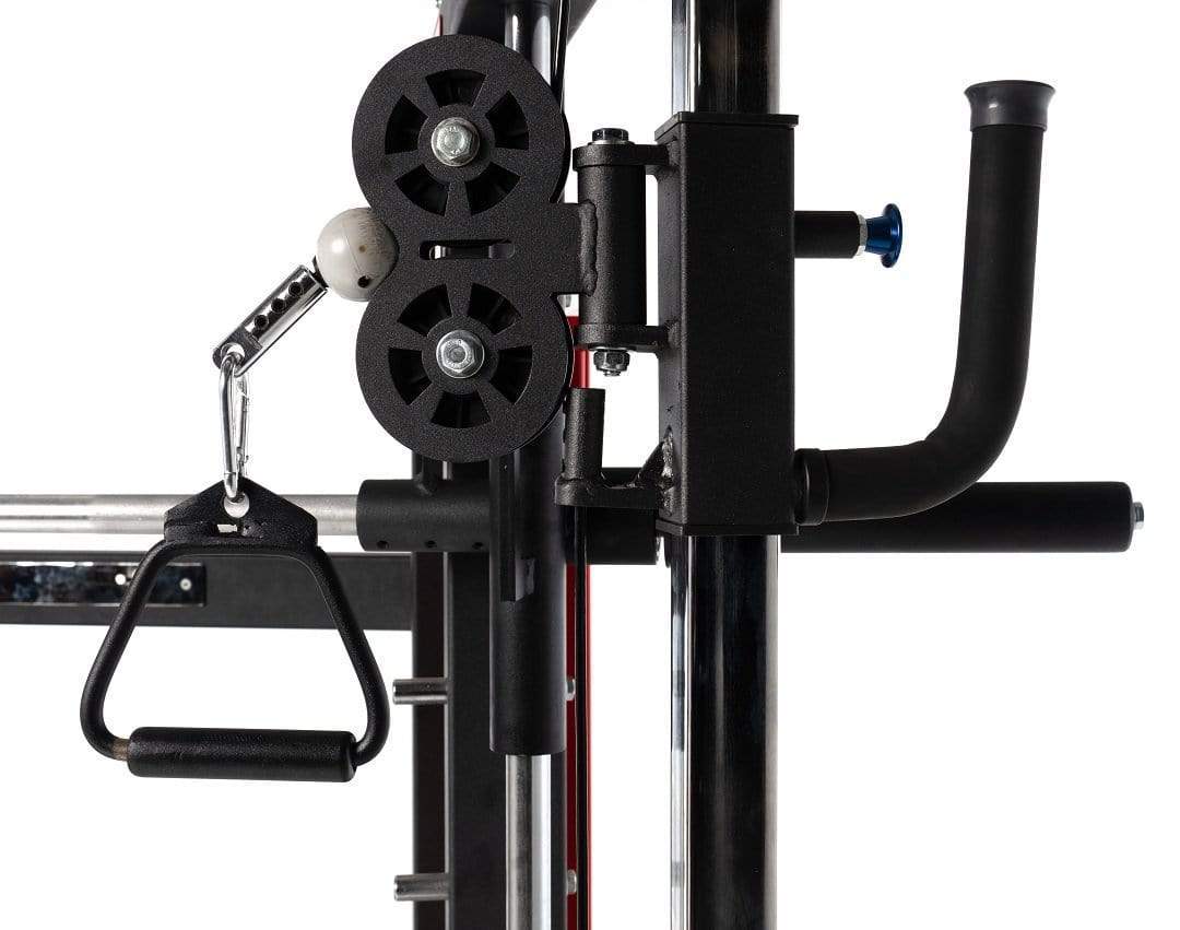 T303 Functional Trainer and Smith Machine Combo with Multiple Handle Pull-up Bar
