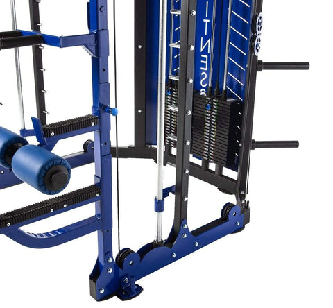 T307 Smith Machine with built-in Rack Dip Station and Functional Trainer